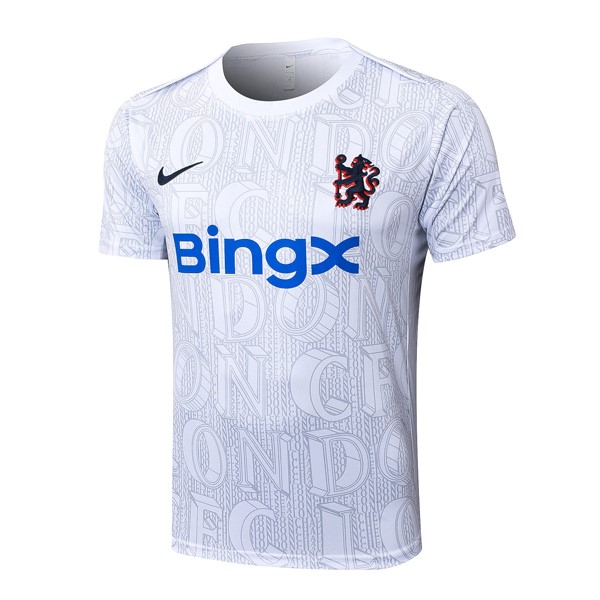 Camiseta Entrenamiento Chelsea 2025 2026 Blanco 4